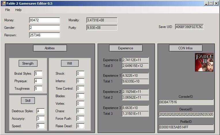 fable 3 game save editor